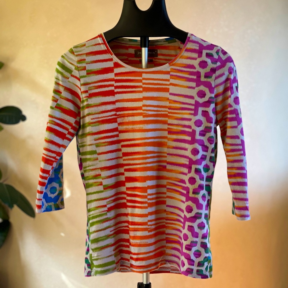 Jim Thompson Pima cotton top M